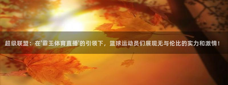 178直播体育nba：超级联盟：在\'霸王体育直播\'的引领下，篮球运动员们展现无与伦比的实力和激情！